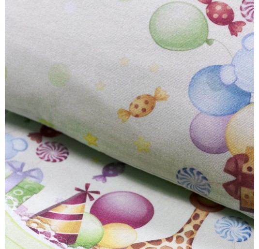 Gift - Cot bed sheet set flannel cotton MIFL007VV 2