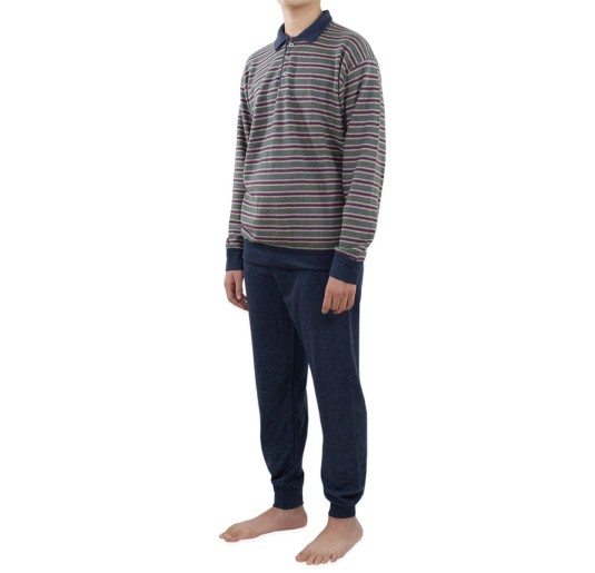 Pajamas winter cotton with collar by Bip Bip 7104MTC 2