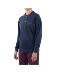 Pigiama invernale caldo cotone Bip Bip 6837NV