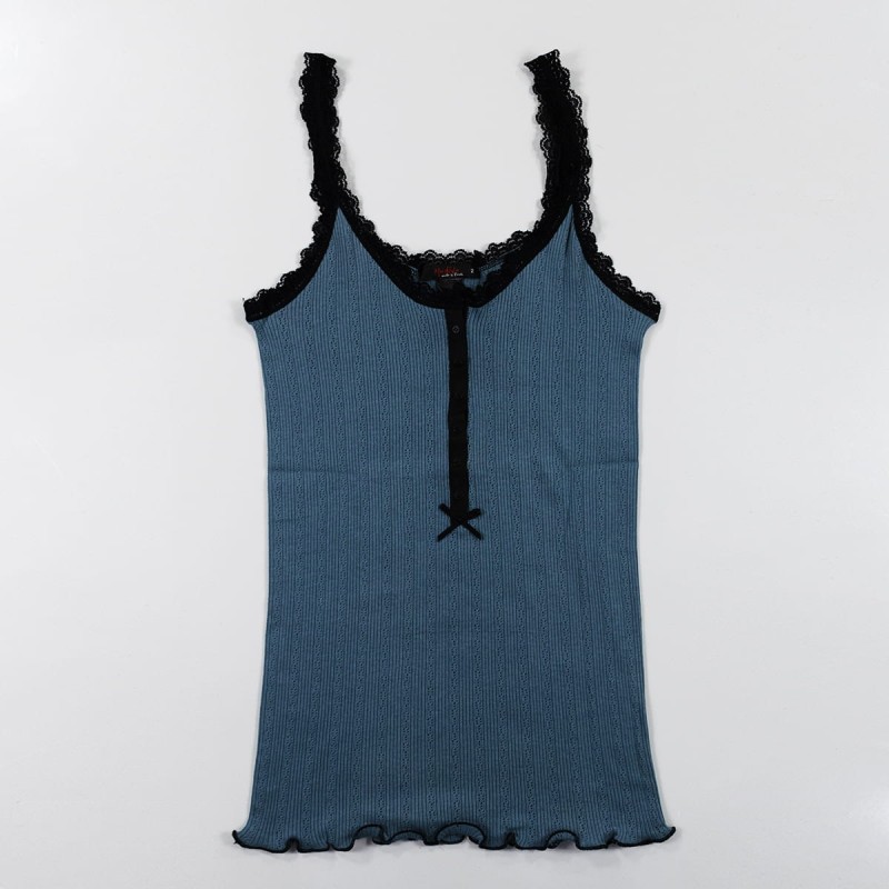 Marta - Shoulder strap top with lace by Ma.di.Va.