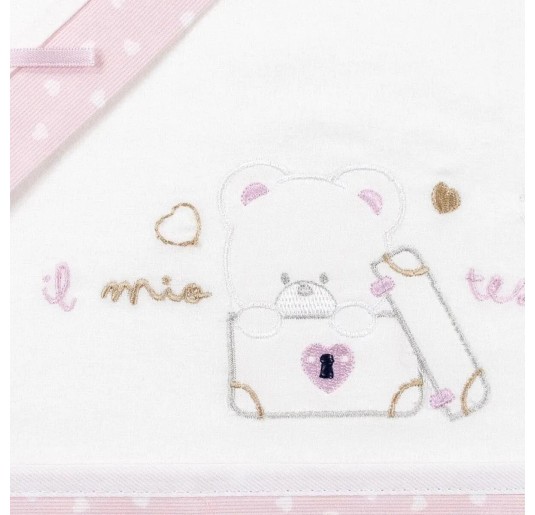 Cot bed sheet set by Mio Piccolo LL921R 2