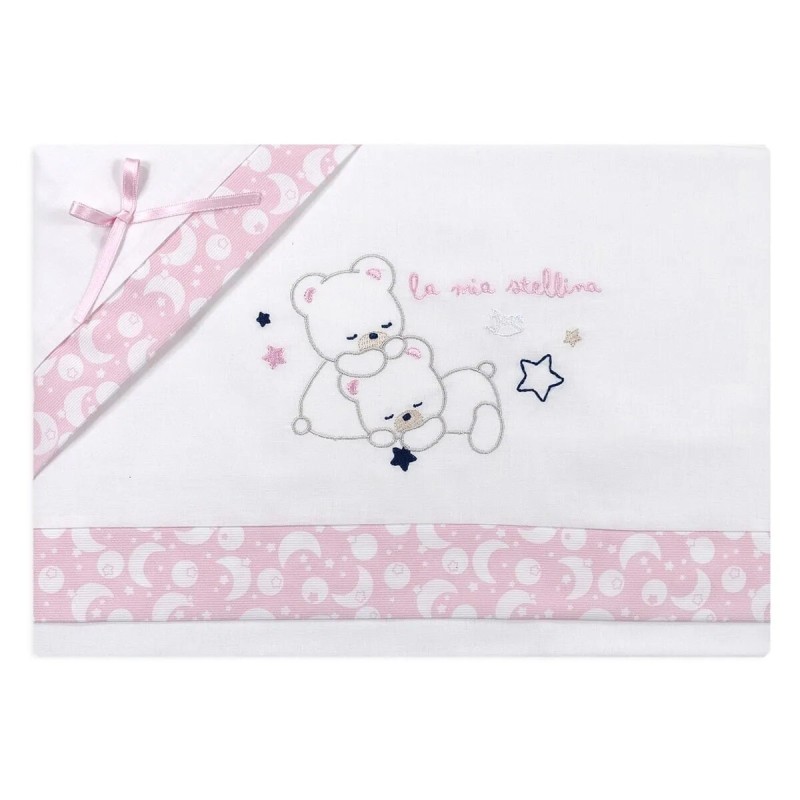 Cot bed sheet set Mio Piccolo LL922R