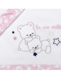 Cot bed sheet set Mio Piccolo LL922R