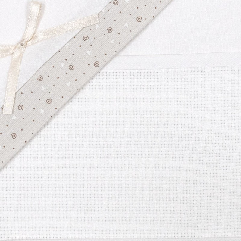 Cradle Pram sheet set to embroider...