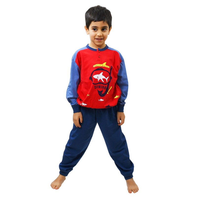 Boys pajamas cotton Bip Kids 2464RED