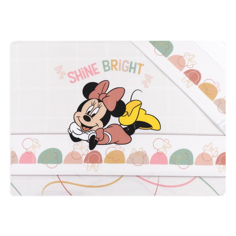 Minnie Shine Bright - cradle bed sheet set Disney