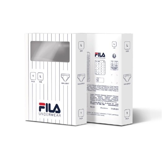 Set di 3 slip uomo FILA in cotone bielastico FU5233 2