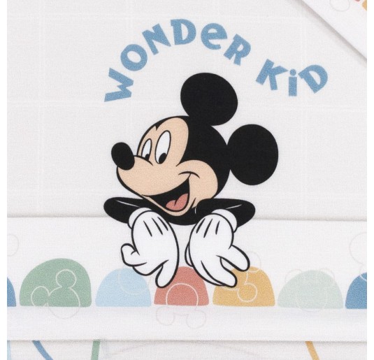 Mickey Wonder Kid - cradle bed sheet set Disney EC0234AZ 2