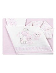 Hello! - Set lenzuola culletta e carrozzina Bruco Bruco EC1907BR