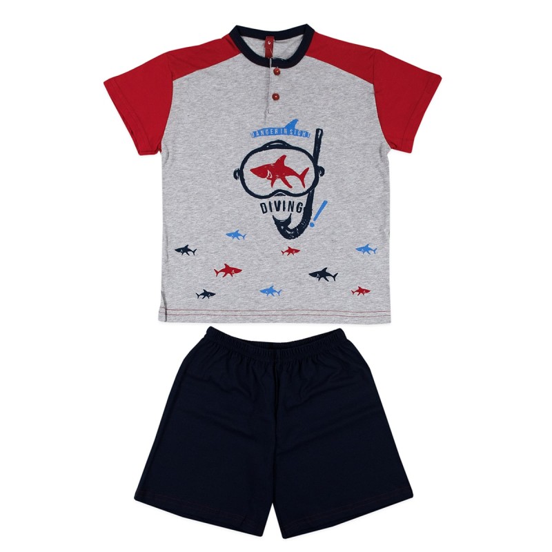 Boy Short pajamas by Bip Kids 2465STL