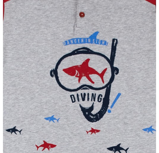 Pigiama corto bambino Bip Bip Kids 2465STL 2