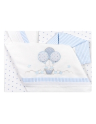 Set lenzuola culletta e carrozzina Bruco Bruco EC1994AZ