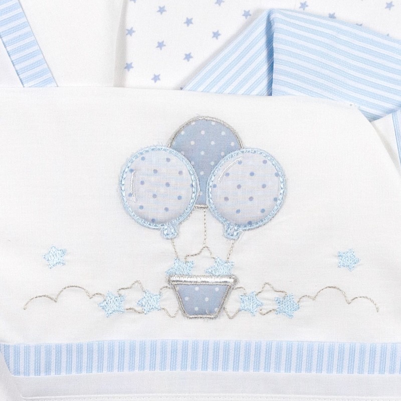 Cradle Pram sheet set coton by Bruco... Cradle Pram sheet set coton by Bruco...