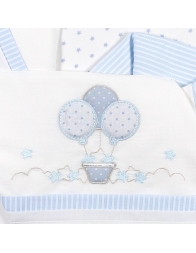 Set lenzuola culletta e carrozzina Bruco Bruco EC1994AZ