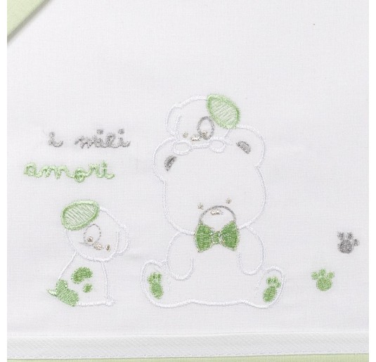 Pram crib sheet set by Mio Piccolo LC926VV 2