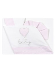 Heart - Crib Pram sheet set by Bruco Bruco EC0192RR