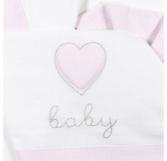 Heart - Maxi cradle sheet set next to me Bruco Bruco... 2