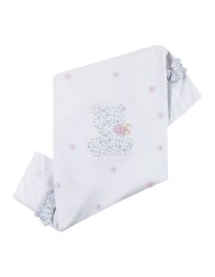 Coordinated 6 pieces newborn cotton layette Teneri & Belli B256