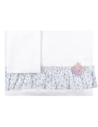 Coordinated 6 pieces newborn cotton layette Teneri & Belli B256