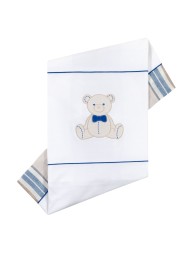 Cotton & Linen cover removable cradle pram Teneri & Belli C257