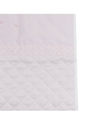 Set Copertina e Lenzuola ricamati a mano culla carrozzina CL50095RR