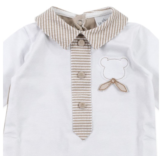 Le chicche baby cotton jersey baby suit TU5810 2
