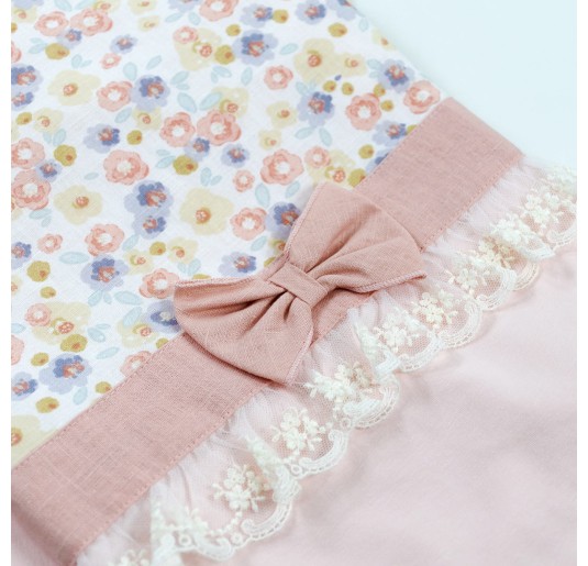 Cotton cradle pram blanket by Le Chicche CO5600 2