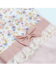 Cotton cradle pram blanket by Le Chicche CO5600