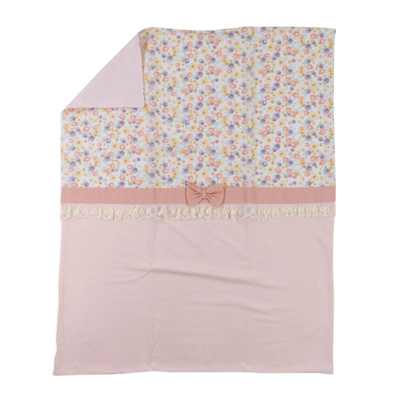 Copertina in Cotone per culletta con... Copertina in Cotone per culletta con...