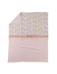 Cotton cradle pram blanket by Le Chicche CO5600