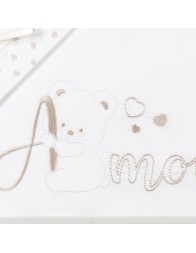 Amore - Cradle Pram sheet set Mio Piccolo LC923PA