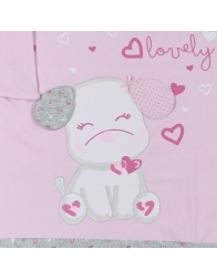 Copertina in cotone per culletta Bidibimbo CO1077