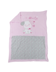 Blanket cotton for cradle pram Bidibimbo CO1077
