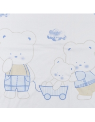 Blanket cotton for cradle pram Bidibimbo CO1068