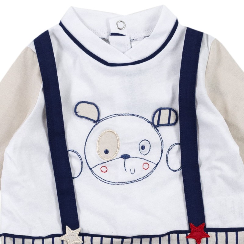 Baby onesie cotton Bidibimbo T1694