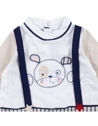 Baby onesie cotton Bidibimbo T1694