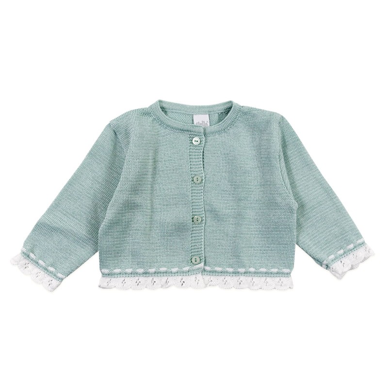 Newborn girl jacket pure cotton by Stella EP4445