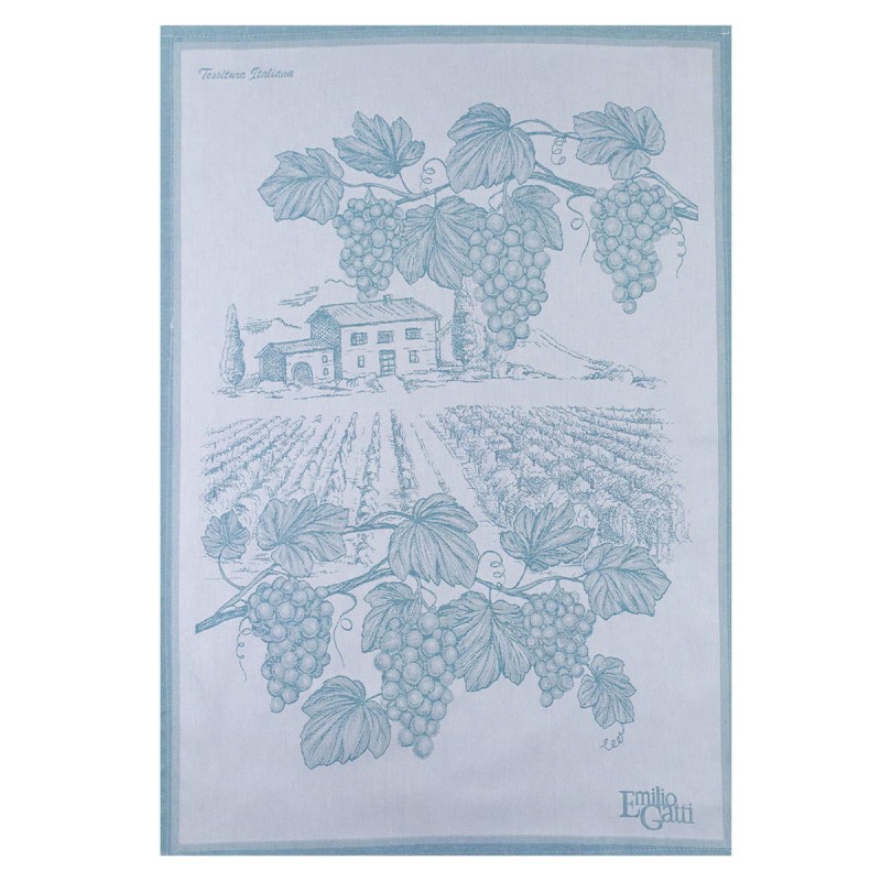 Nature - dish towel in pure cotton jacquard 60X80 cm