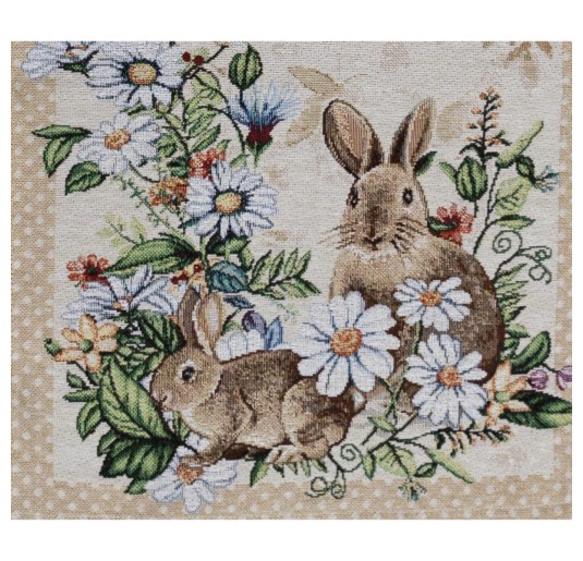Happy - table runner Gobelin fabric 40x100 cm 2