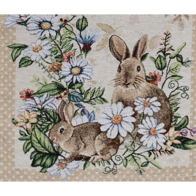 Happy - table runner Gobelin fabric...