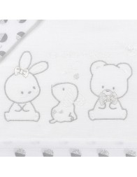 Cradle Pram sheet set Mio Piccolo LC948GR