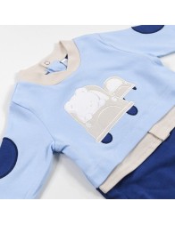 Baby onesie interlock cotton by Bidibimbo TI1696A