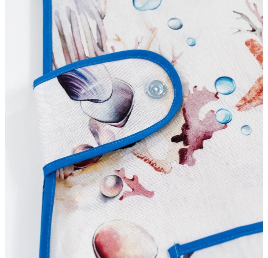 Stelle Marine - grembiule casacca Corredo Italiano Stampa Digitale 2