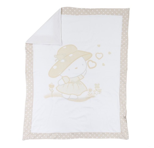Blanket cotton for cradle pram Bidibimbo CO1074 2