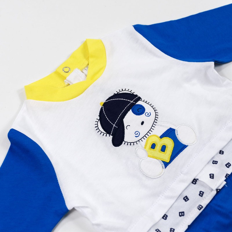 Baby onesie cotton Bidibimbo T1692