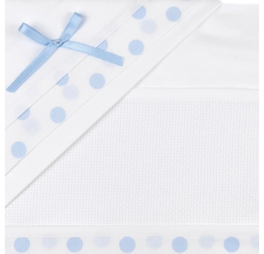 Cot bed sheet set to embroider CI14AI02PQAZ 2