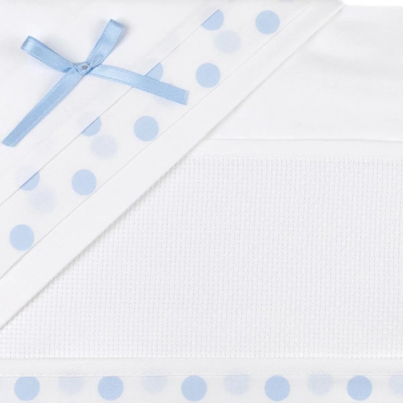 Cot bed sheet set to embroider...