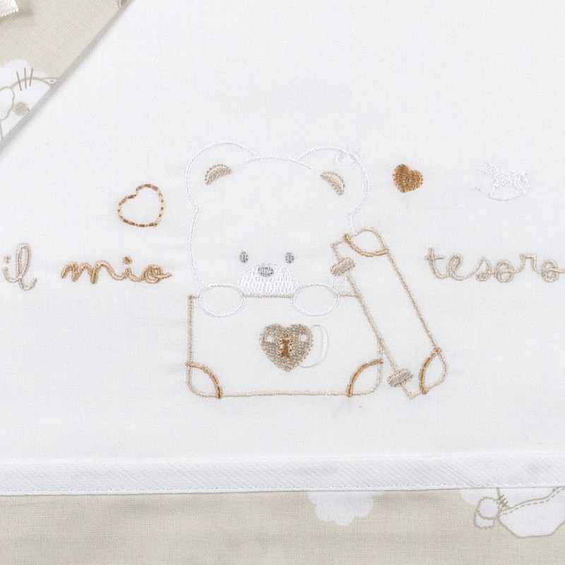 Cradle Pram sheet set by Mio Piccolo...