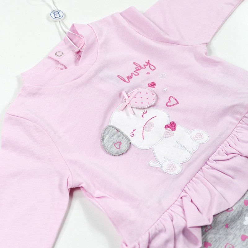 Baby Girl onesie cotton Bidibimbo T1701A