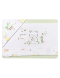 Gnam Gnam - Cradle Crib sheet set by Mio Piccolo LC951VV